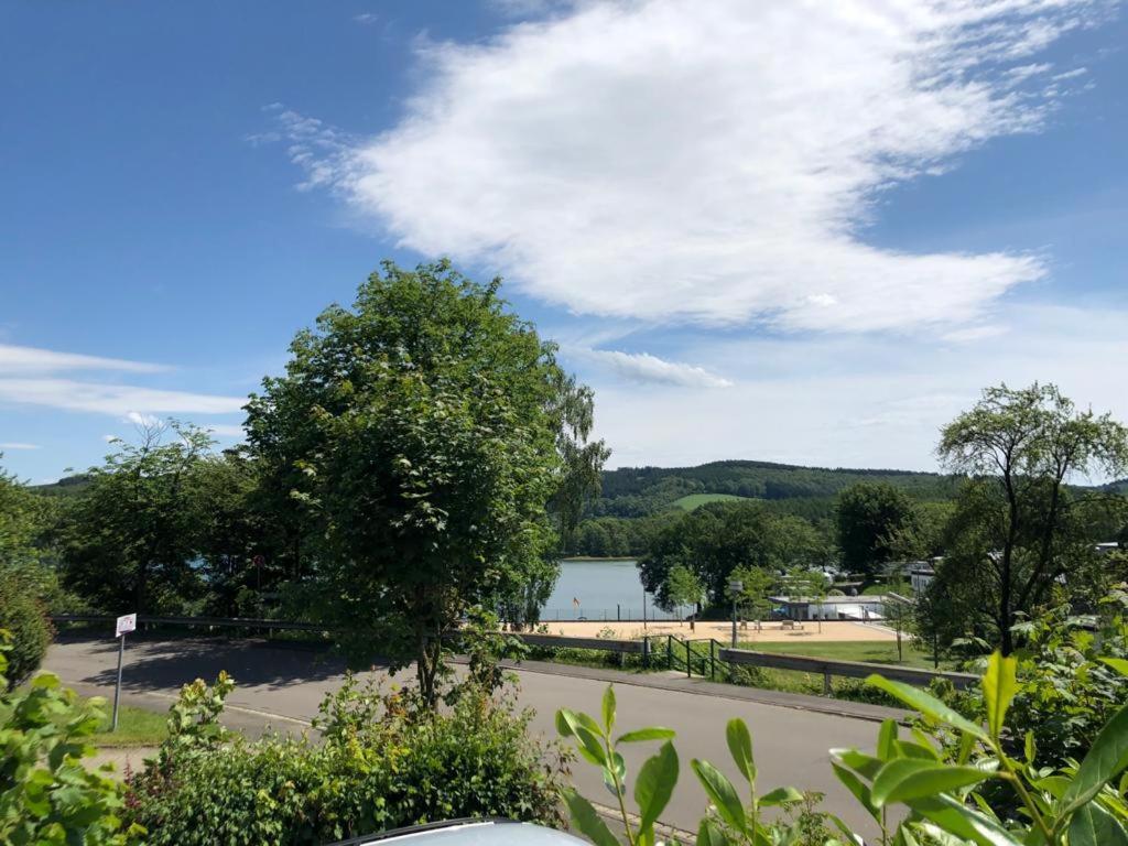 Andinas Fewo - Wunderschoener Ausblick Auf Den See Olpe bei Meschede المظهر الخارجي الصورة